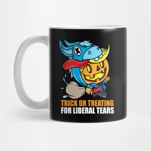 Liberal Tears Donald Trump Halloween Design Mug